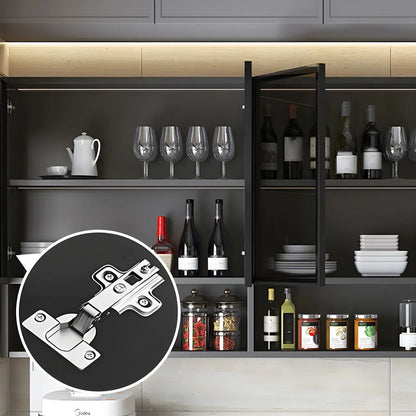 Kitchen Grey Wooden Wall-Mounted China Cabinet