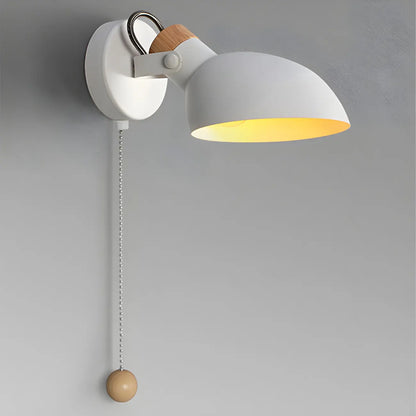Minimalist Metal Adjustable Vanity Light with Pull Chain for Home
