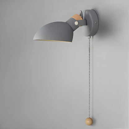 Minimalist Metal Adjustable Vanity Light with Pull Chain for Home