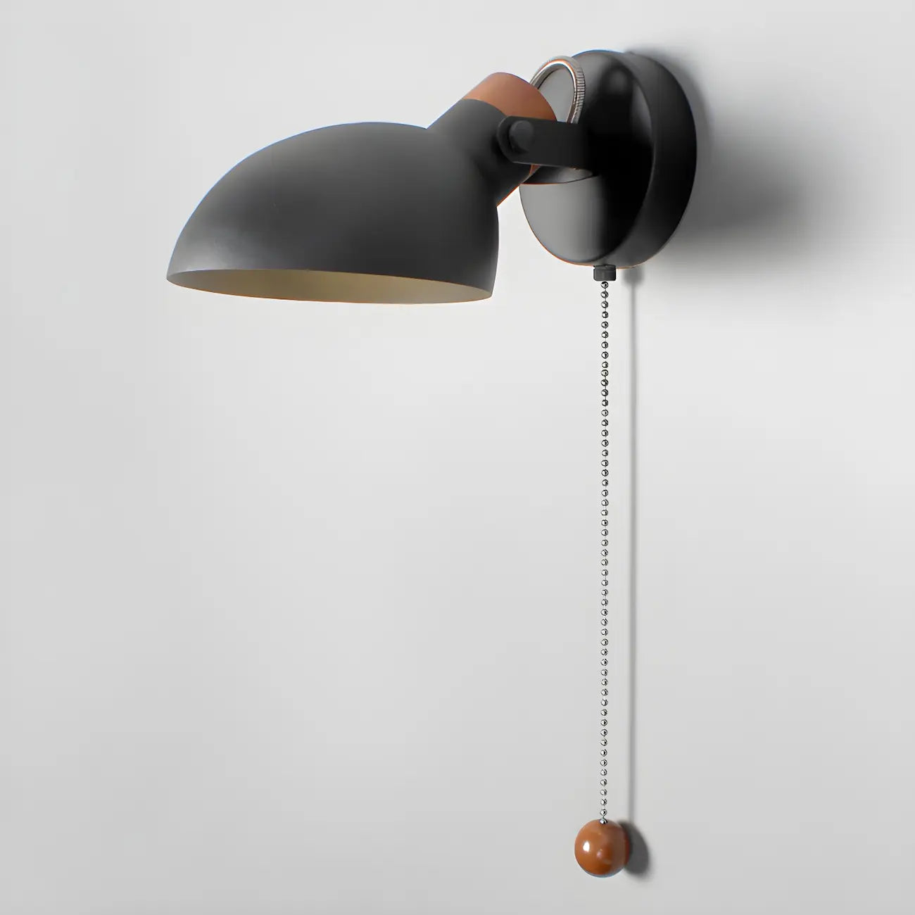 Minimalist Metal Adjustable Vanity Light with Pull Chain for Home