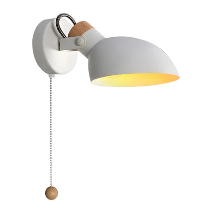Minimalist Metal Adjustable Vanity Light with Pull Chain for Home
