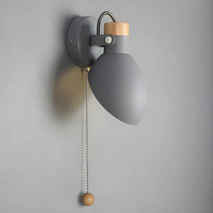 Minimalist Metal Adjustable Vanity Light with Pull Chain for Home