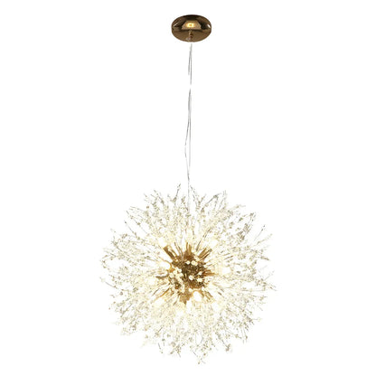 Adjustable Modern Gold Crystal Explosion Sputnik Chandelier