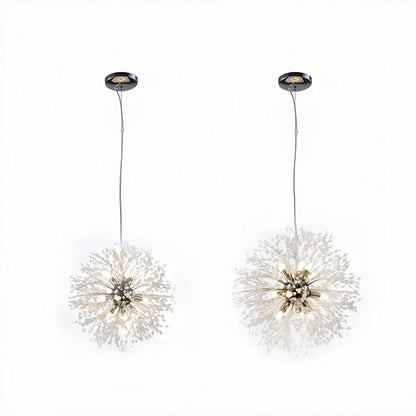 Adjustable Modern Gold Crystal Explosion Sputnik Chandelier