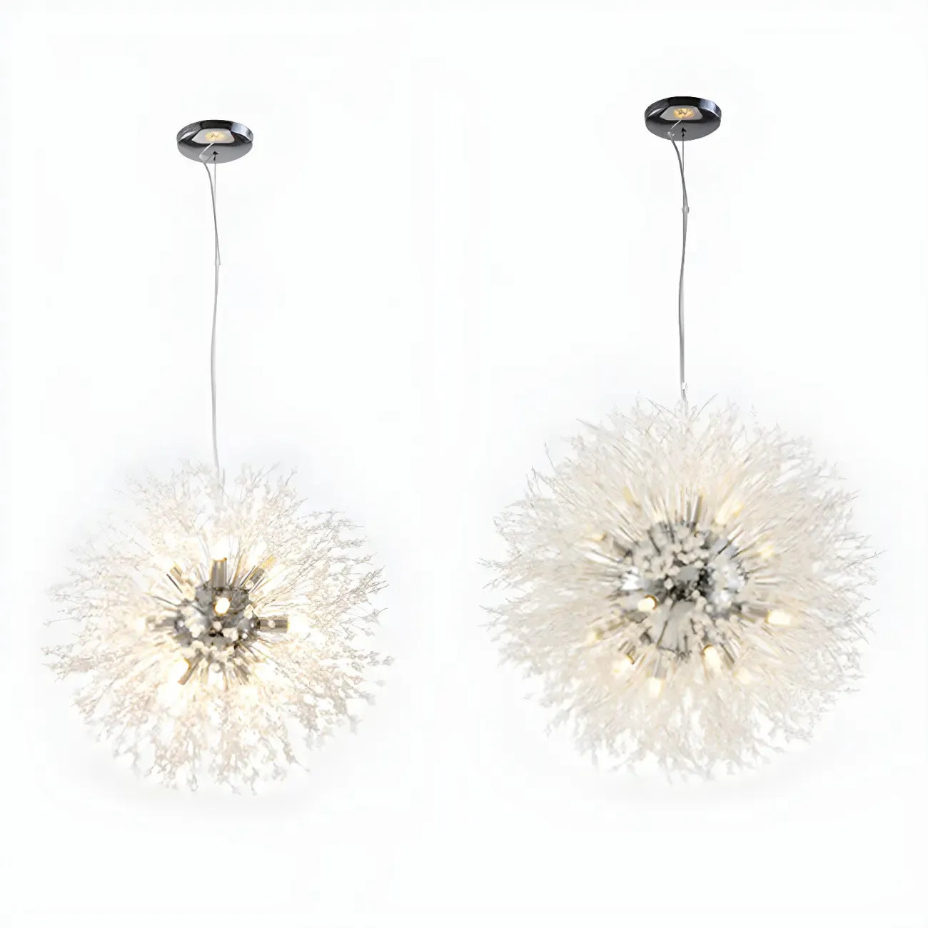 Adjustable Modern Gold Crystal Explosion Sputnik Chandelier